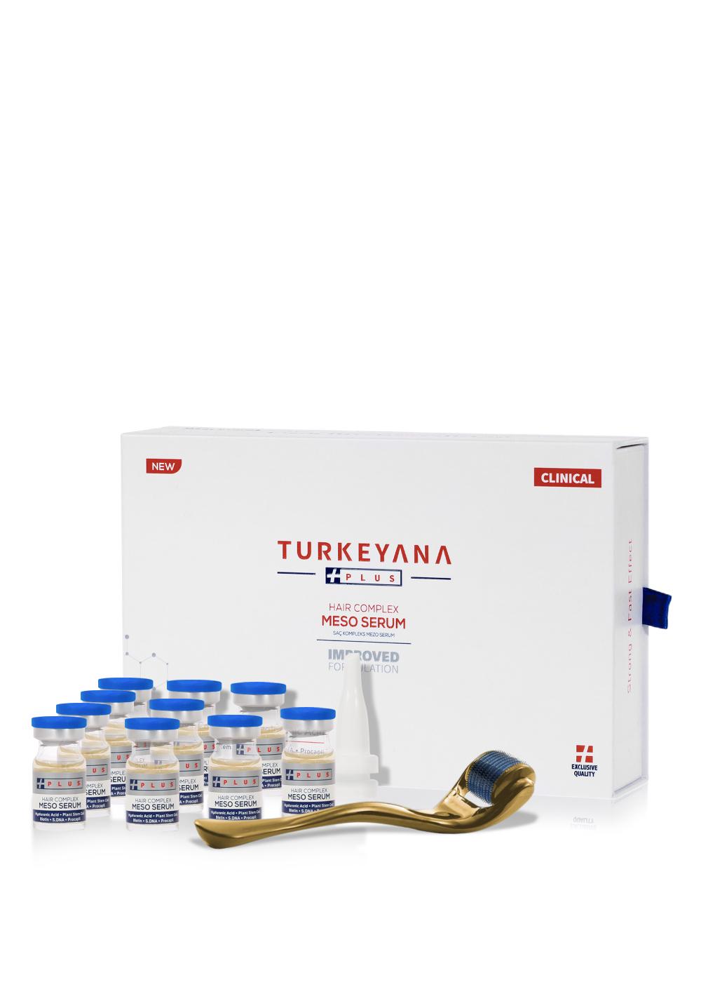 Hair Complex Meso Serum 10 Pcs x 6 Ml GF+  SUPPORT TO THE NATURAL GROWTH PROCESS